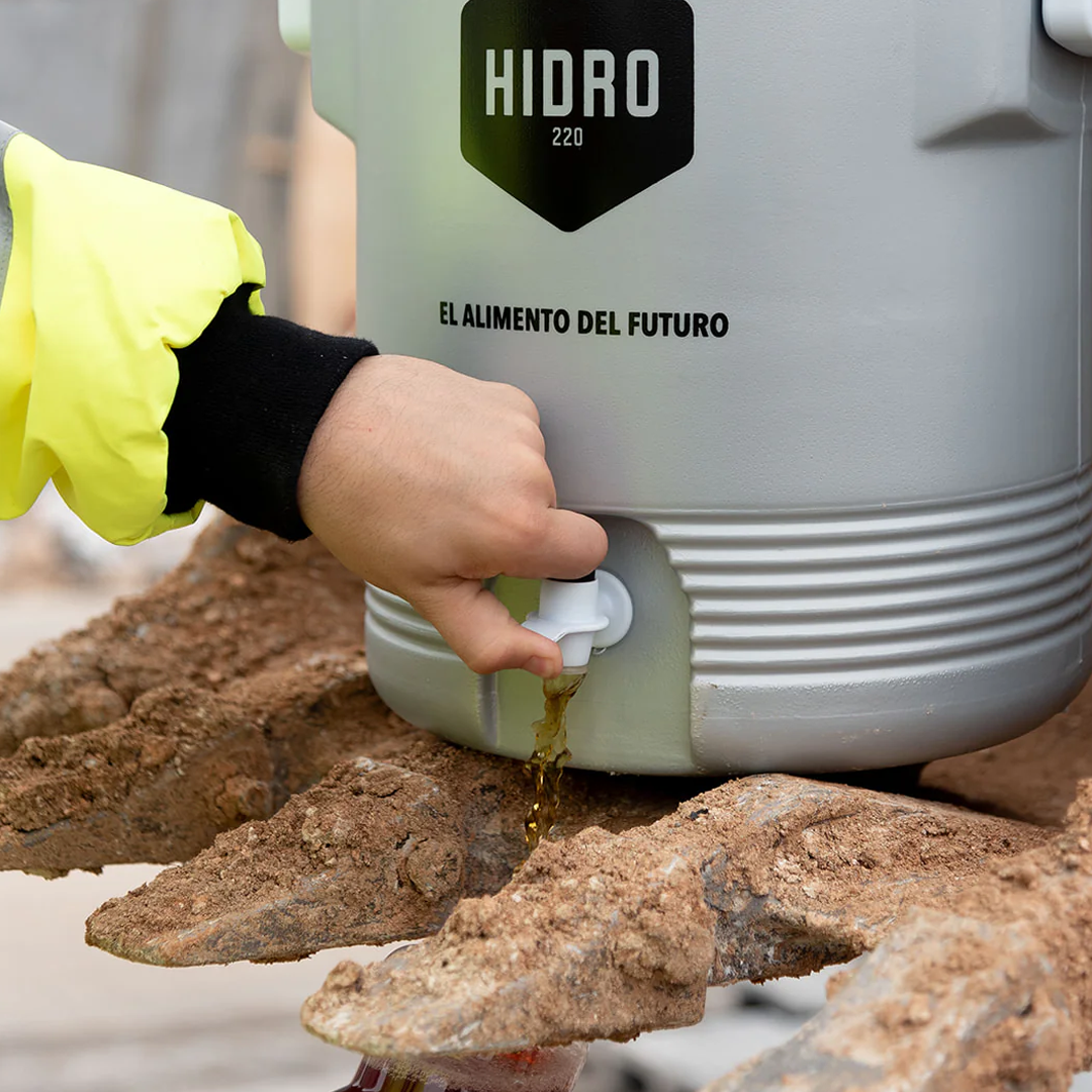 Termo Polietileno Gris/Blanco Hidro 220 5 gal - 1